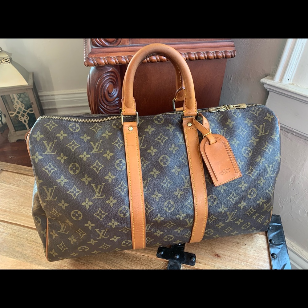 Louis Vuitton Boston keepall 45 Travel Bag